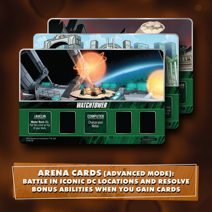 DC DeckBuilding Game Injustice (KICKSTARTER VERSION) — Cryptozoic