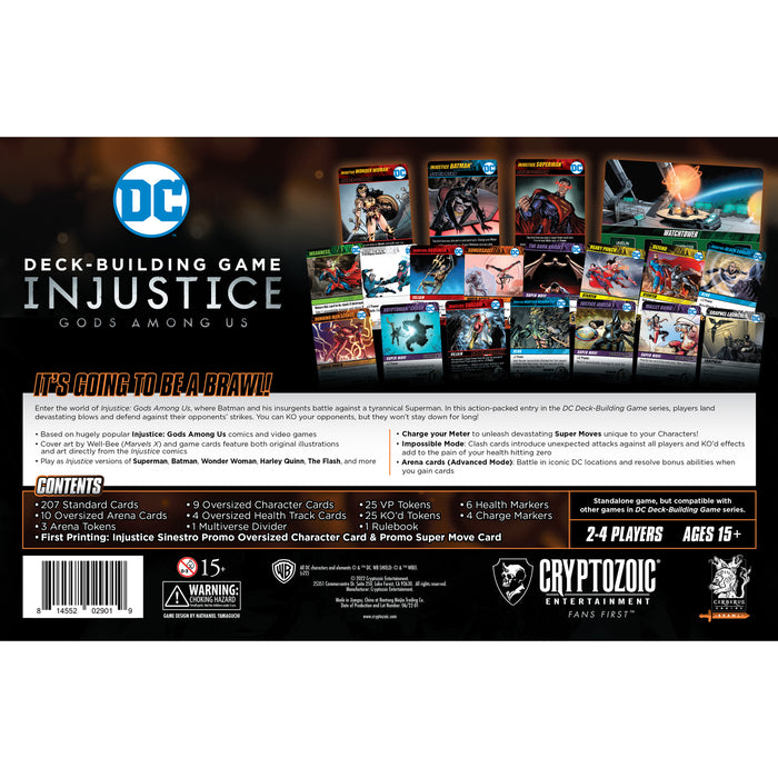 DC Deck-Building Game: Injustice (RETAIL VERSION)