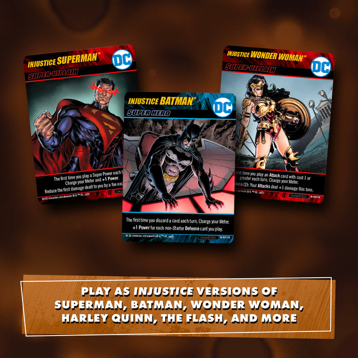 DC Deck-Building Game: Injustice Cryptozoic Entertainment DC Deck-Building Game: Injustice Cryptozoic Entertainment
