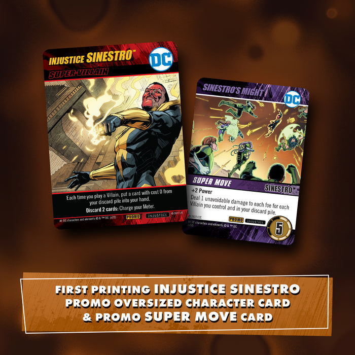 DC DeckBuilding Game Injustice — Cryptozoic Entertainment