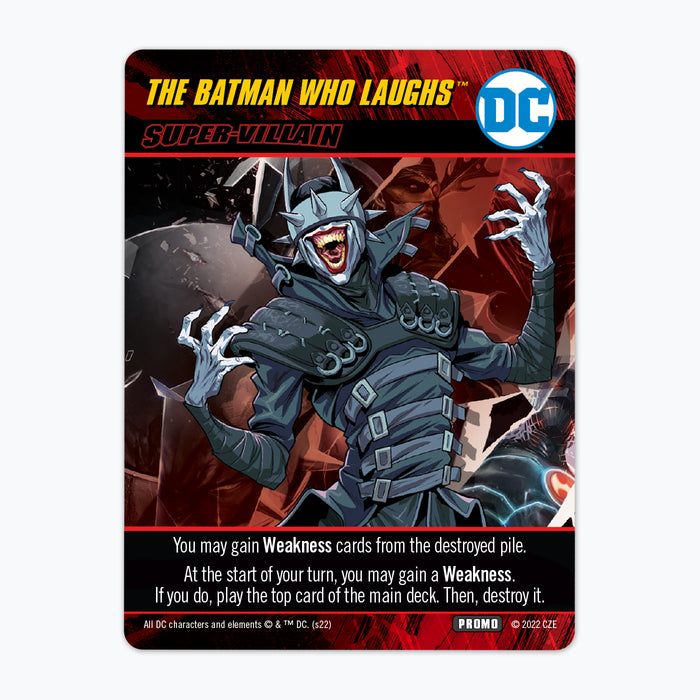 DC Deck-Building Game: The Batman Who Laughs Promo Card