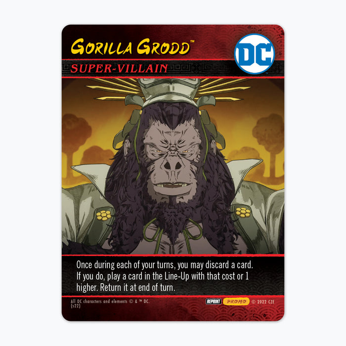 DC Deck-Building Game: Gorilla Grodd Promo Card