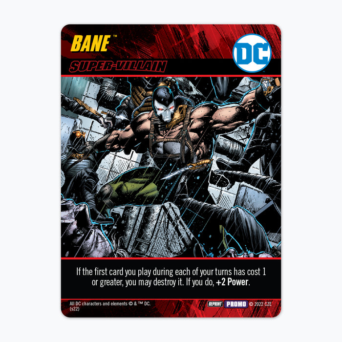 DC Deck-Building Game: Bane Promo Card
