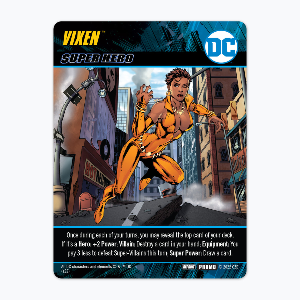 DC Deck-Building Game: Vixen Promo Card — Cryptozoic Entertainment