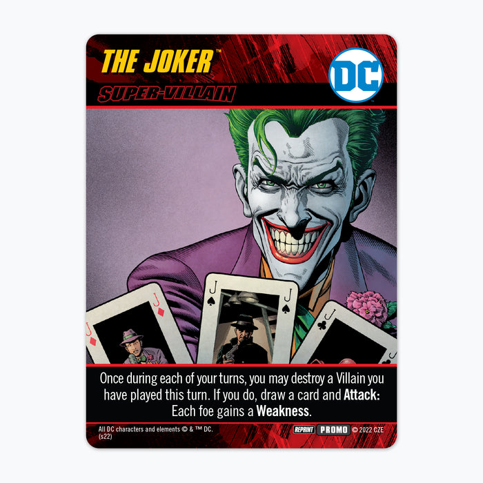 DC Deck-Building Game: The Joker Promo Card