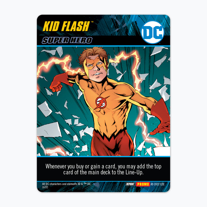 DC Deck-Building Game: Kid Flash Promo Card
