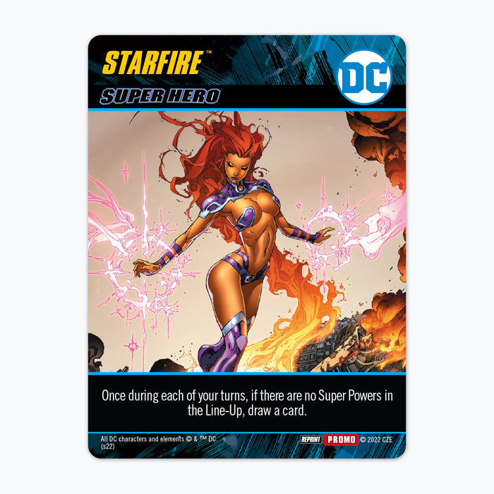 DC Deck-Building Game: Starfire Promo Card
