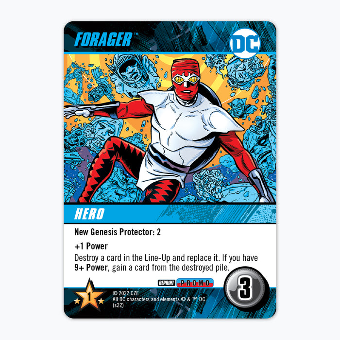 DC Deck-Building Game: Forager Promo Card