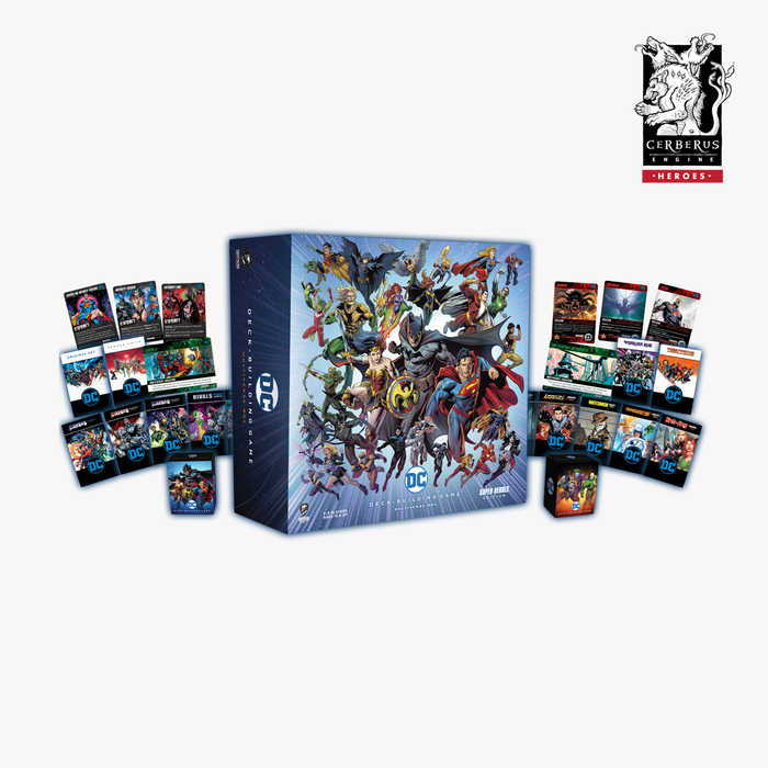 dc comics deck building game card sleeves DC Comics Deck-Building Game: Multiverse Box