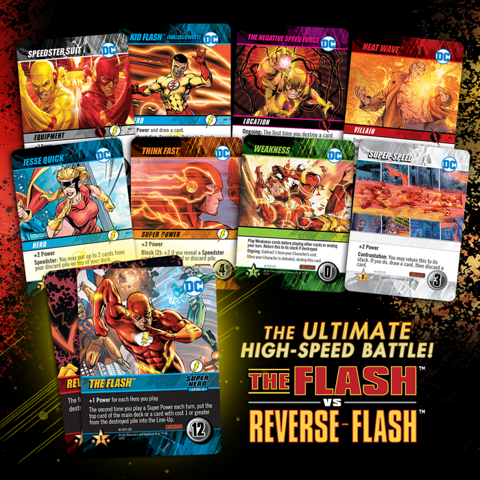 DC Deck-Building Game: Rivals – The Flash vs. Reverse-Flash (RETAIL VERSION)