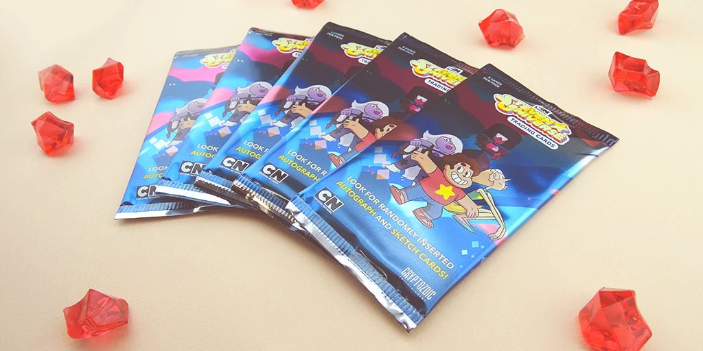 Steven Universe Trading Cards: 5 Packs Steven Universe Trading Cards: 5 Packs