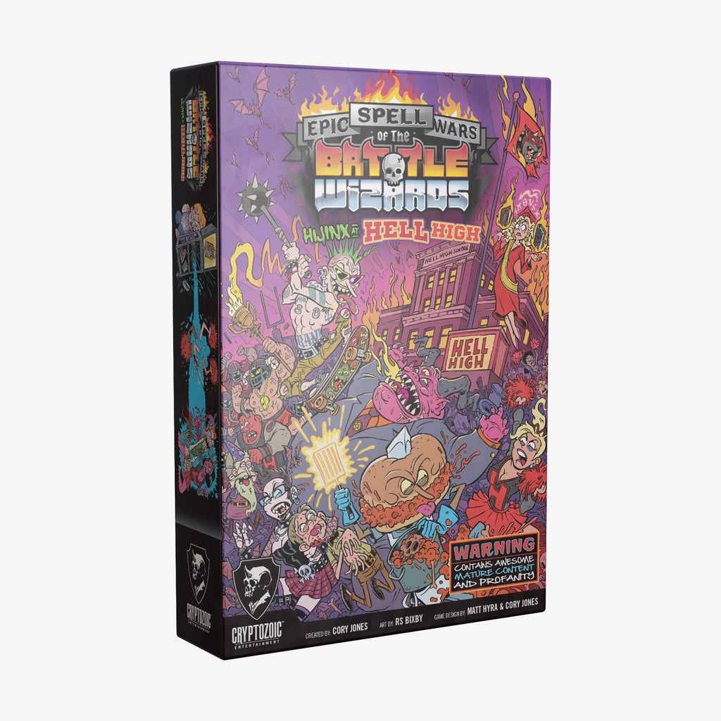 Epic Spell Wars of the Battle Wizards: Hijinx at Hell High — Cryptozoic  Entertainment