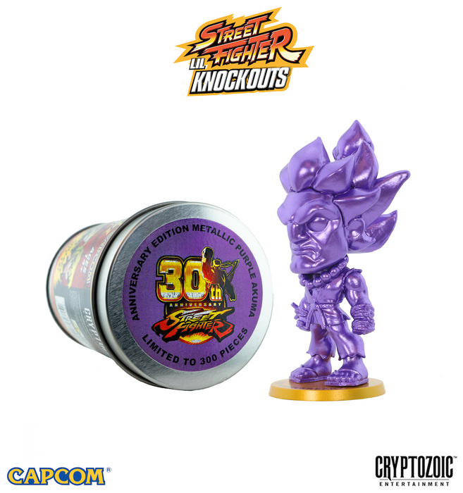ちょこ Metallic Purple Akuma Street Fighter Lil Knockouts