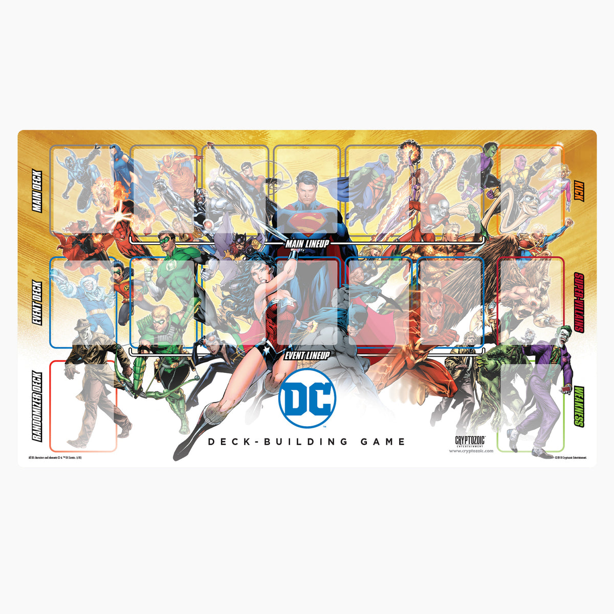 DC Deck-Building Game: Multiverse Playmat (2018) Cryptozoic Entertainment DC Deck-Building Game: Multiverse Playmat (2018) Cryptozoic Entertainment