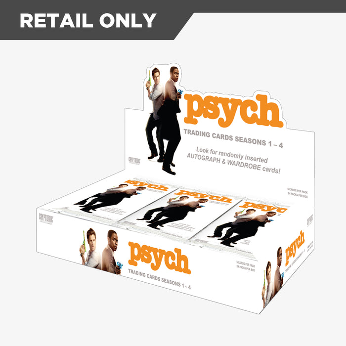 Psych Trading Cards Seasons 1-4