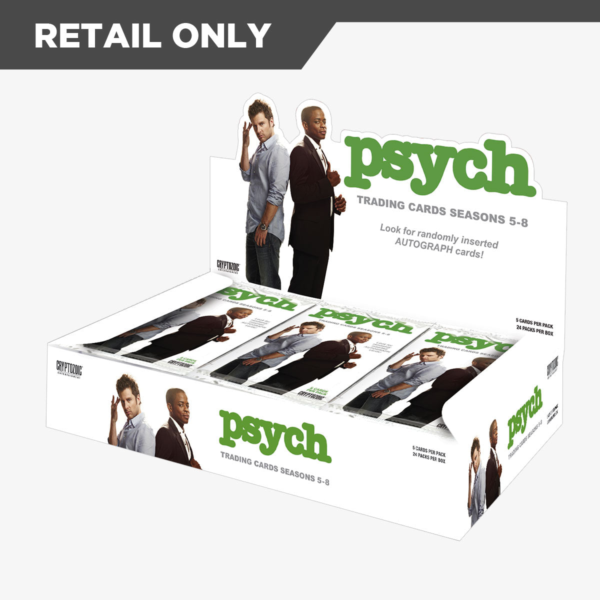 Psych Trading Cards Seasons 5-8 — Cryptozoic Entertainment