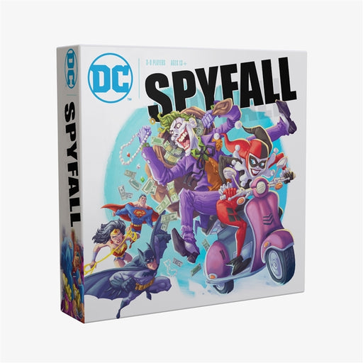 DC SPYFALL is an easy-to-learn card game of bluffing, probing questions, clever answers, and suspicion. The Cryptozoic Store is your one stop for hit Trading Cards and Board Games.