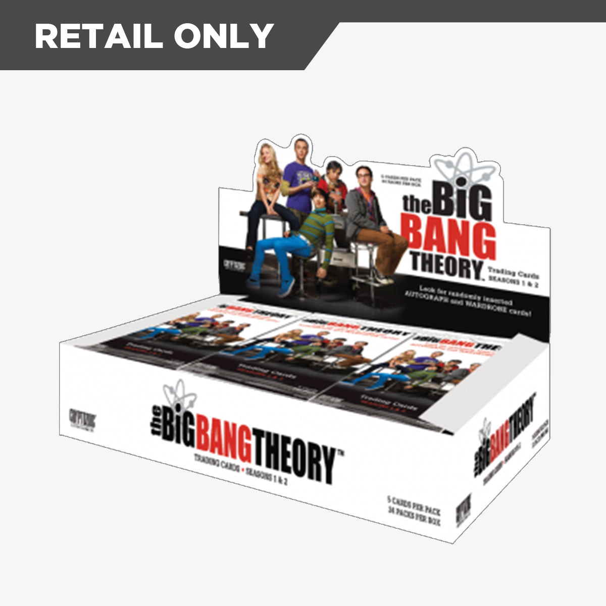The Big Bang Theory Trading Cards Season 1 & 2 — Cryptozoic Entertainment