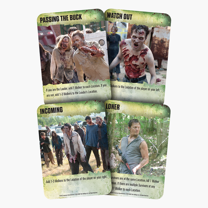 The Walking Dead Board Game: The Best Defense – 4 Event Promo Card Pack