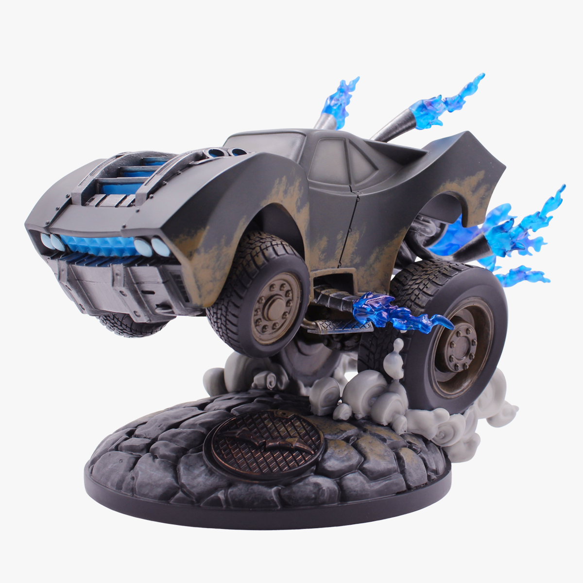 The Batman Designer Series Batmobile Statue: Blue Flame Edition ...