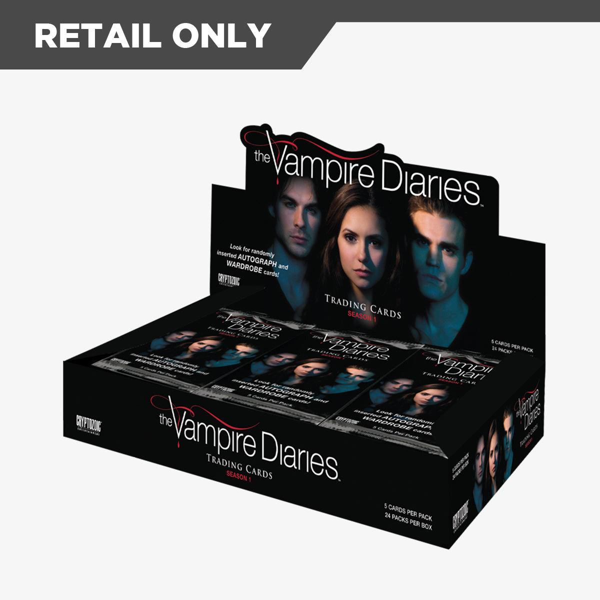 The Vampire Diaries Trading Cards Season 1 — Cryptozoic Entertainment