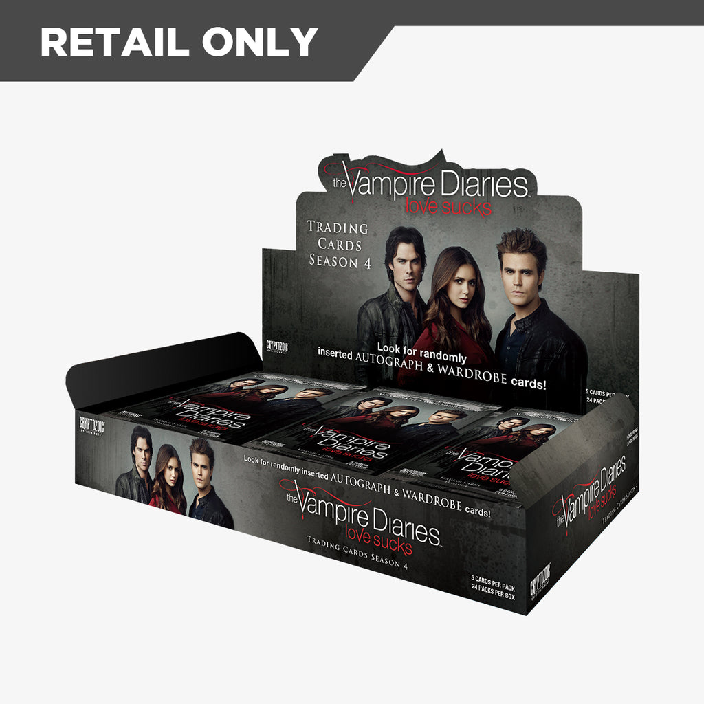 vampire diaries trading cards binder The Vampire Diaries Trading Cards Season 4 — Cryptozoic Entertainment