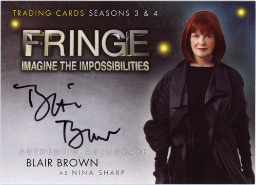 Fringe Trading Cards Seasons 3 & 4