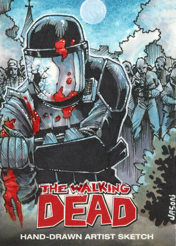 The Walking Dead Comic Book Trading Cards