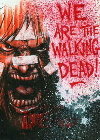 The Walking Dead Comic Book Trading Cards